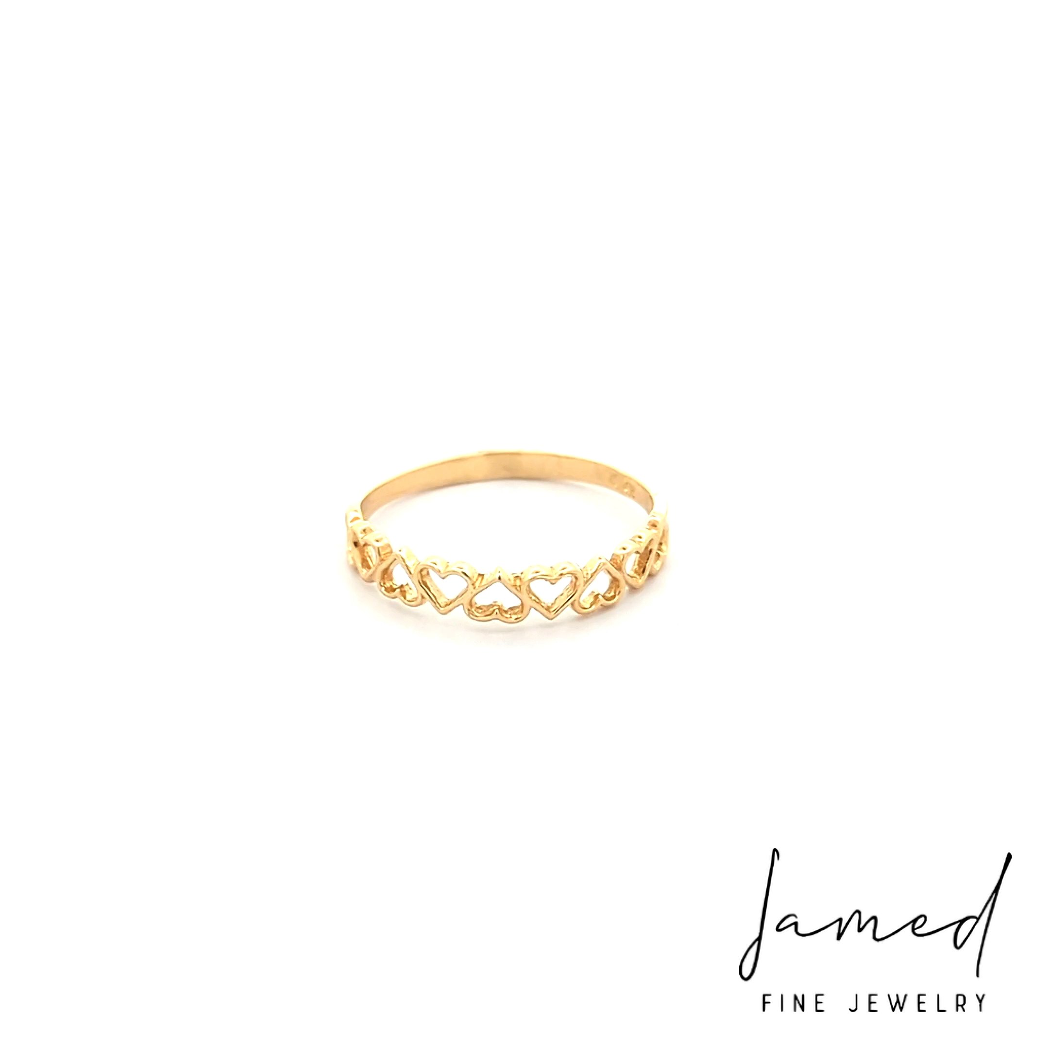 Plain Ring in Yellow Gold