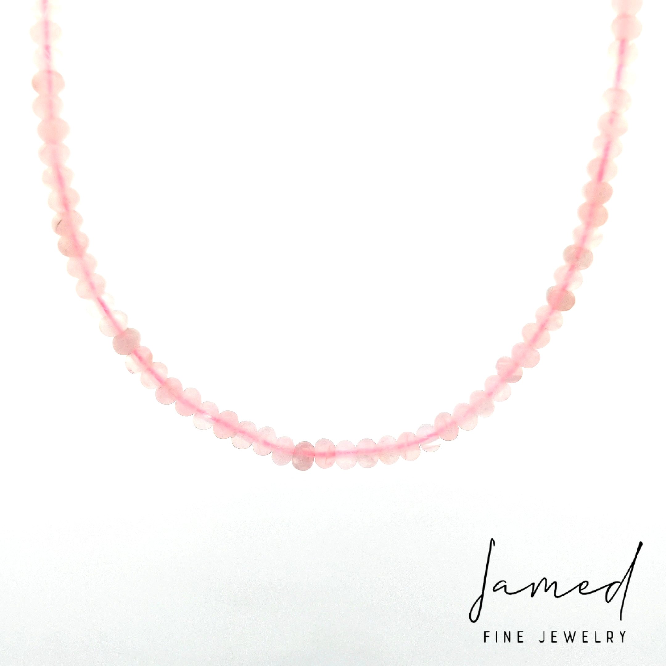Quartz Beaded Necklace